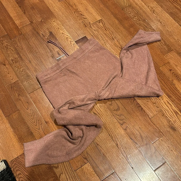 Knix Fuzzy pink Lounge Jogger Pant L - Picture 9 of 13